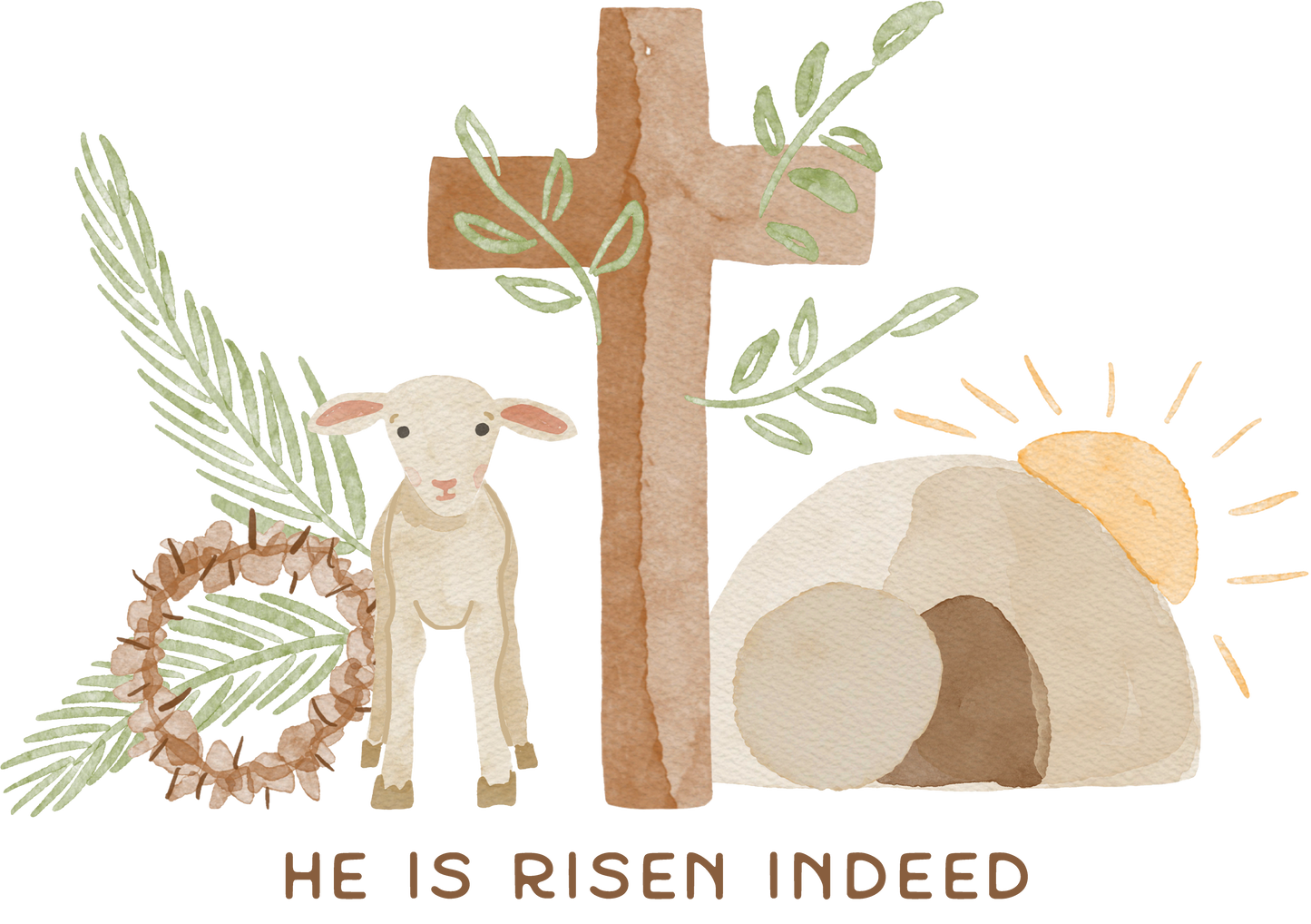 Easter Watercolor T-Shirt