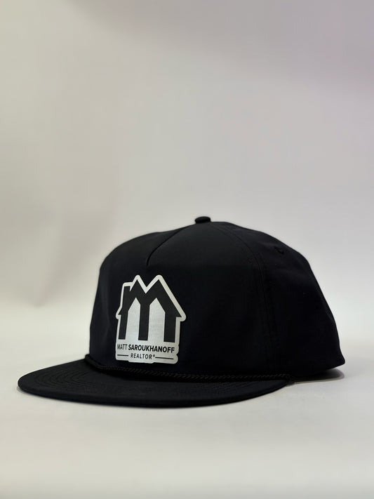 Personalized Leather Patch Cap