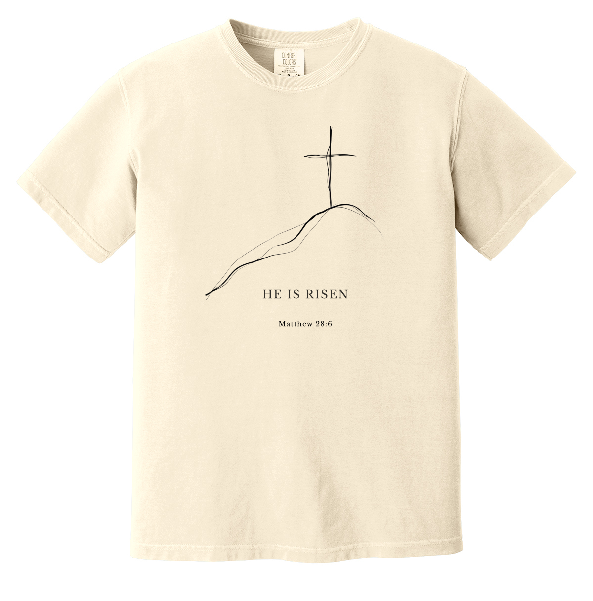 Minimalist He Is Risen
