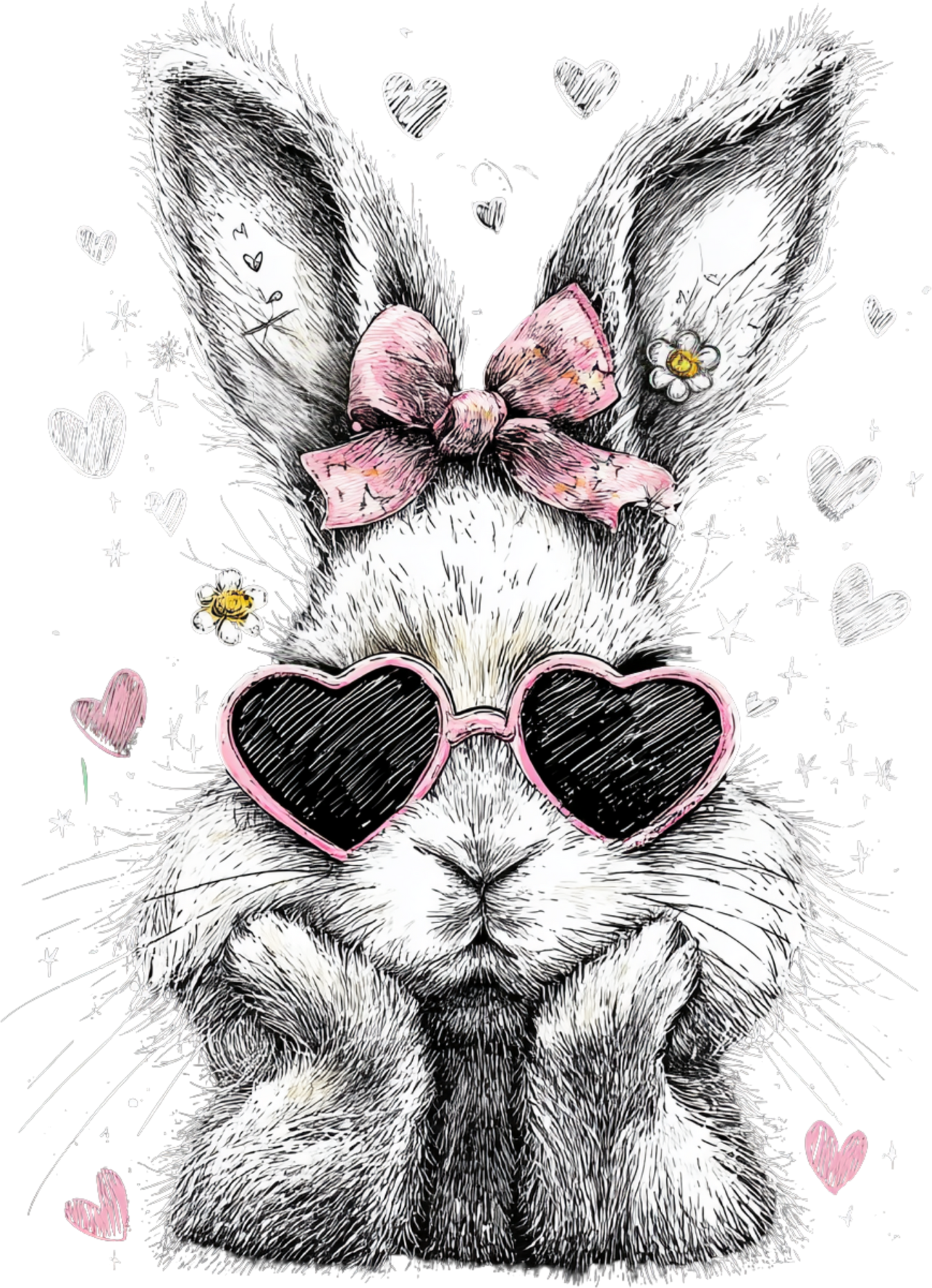 Preppy Easter Bunny T-Shirt